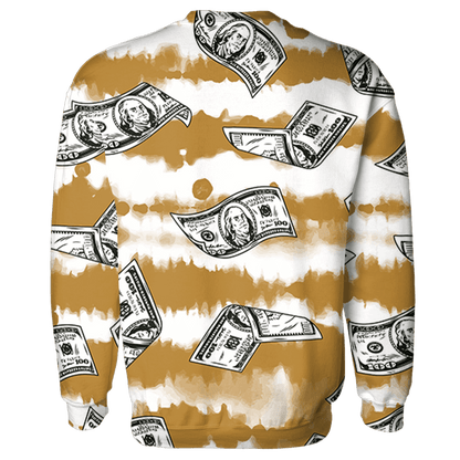 Wheat 13s Sweatshirt Match Paid In Full 3D All-Over Print - NastyJamz