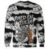 Retro High OG Black White 1s Sweatshirt Match Paid In Full 3D All-Over Print - NastyJamz