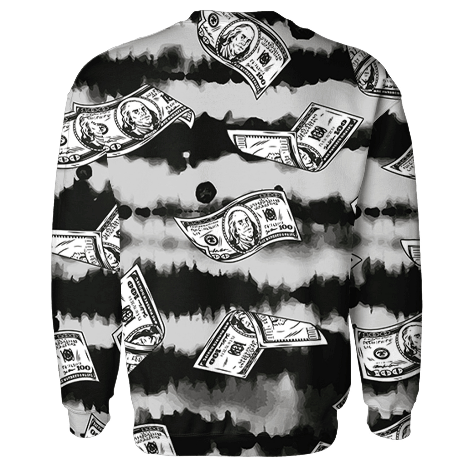 Retro High OG Black White 1s Sweatshirt Match Paid In Full 3D All-Over Print - NastyJamz