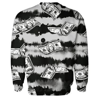 Retro High OG Black White 1s Sweatshirt Match Paid In Full 3D All-Over Print - NastyJamz