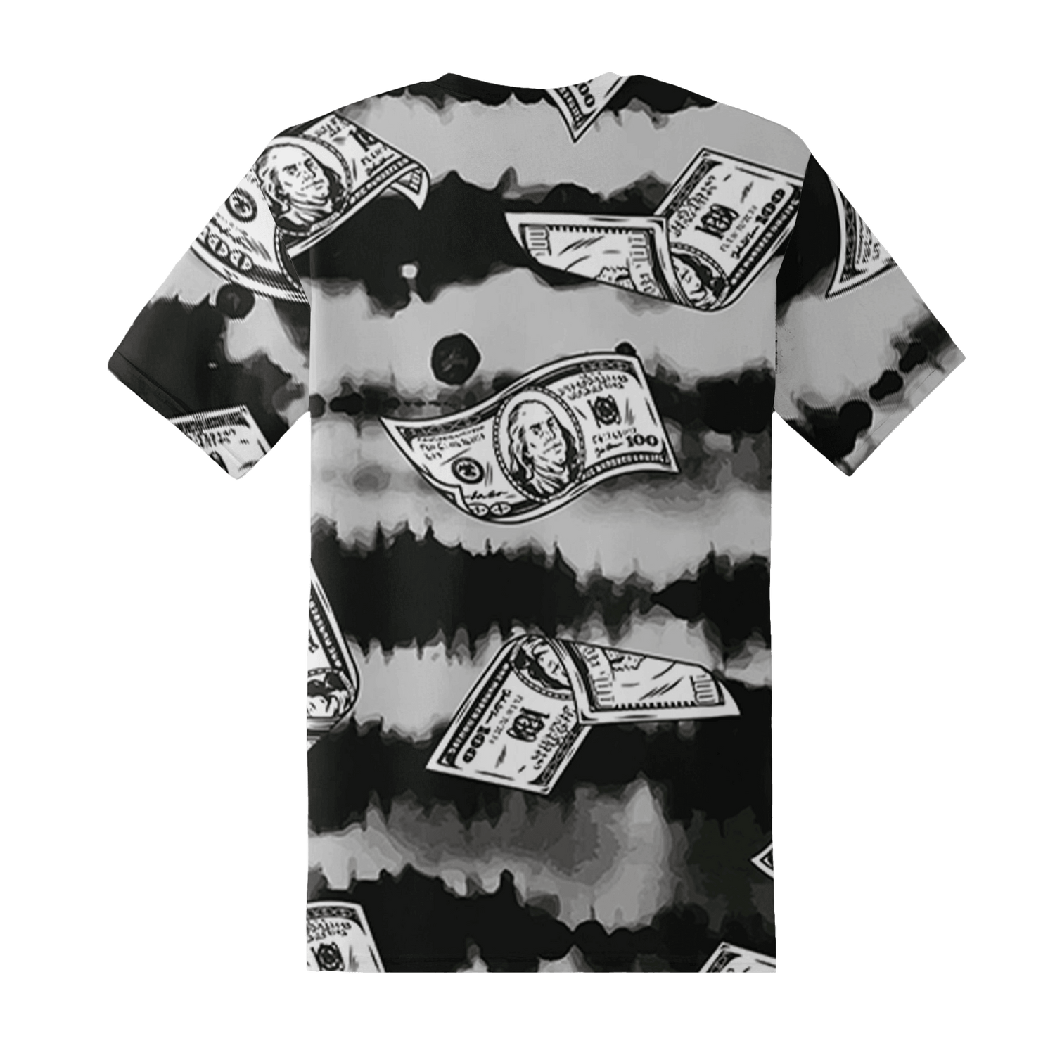 Retro High OG Black White 1s T Shirt Match Paid In Full 3D All-Over Print - NastyJamz