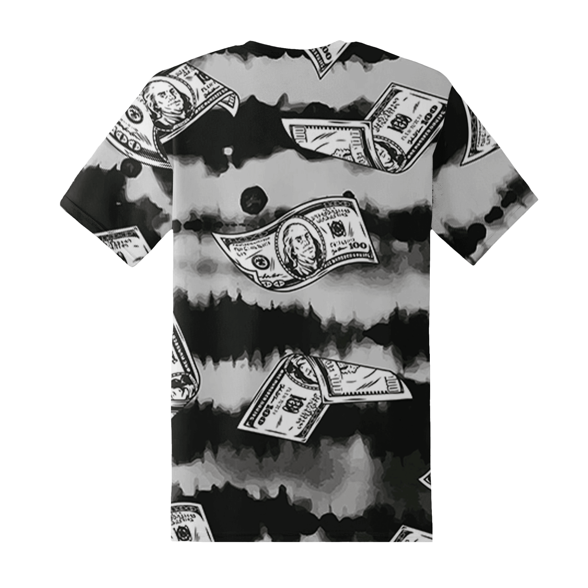 Retro High OG Black White 1s T Shirt Match Paid In Full 3D All-Over Print - NastyJamz