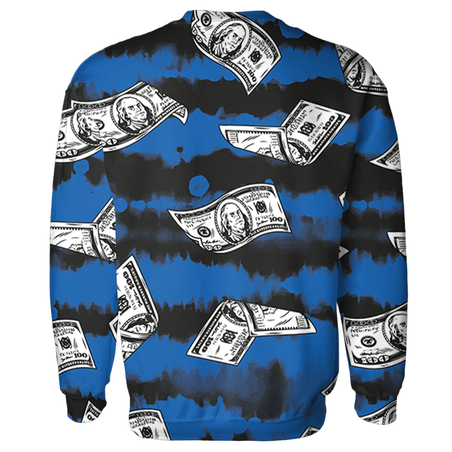 Royal Reimagined 1s Sweatshirt Match Paid In Full 3D All-Over Print - NastyJamz