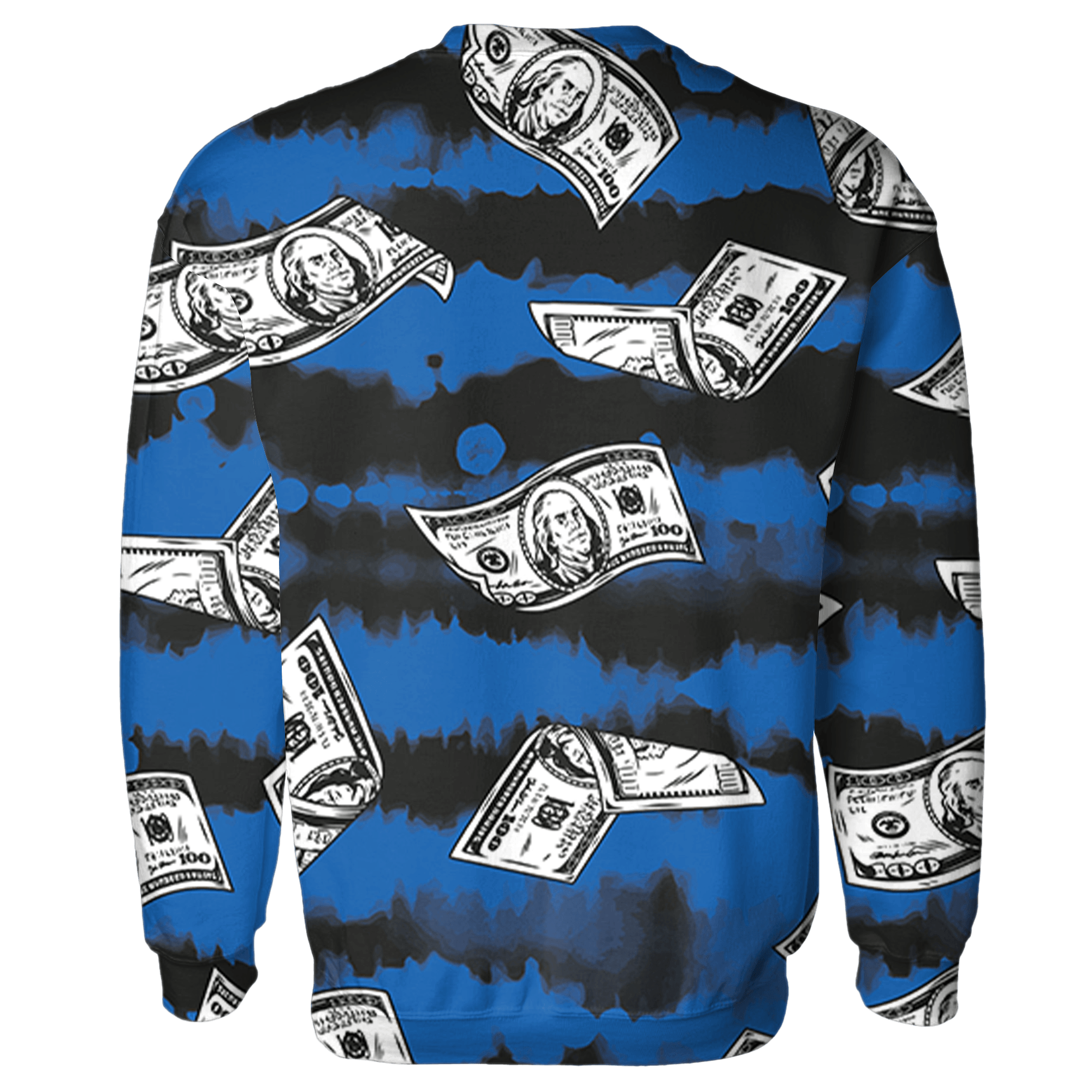 Royal Reimagined 1s Sweatshirt Match Paid In Full 3D All-Over Print - NastyJamz