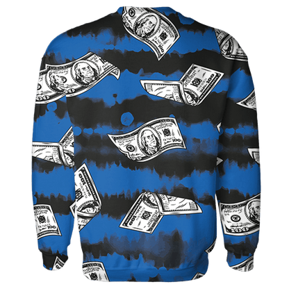 Royal Reimagined 1s Sweatshirt Match Paid In Full 3D All-Over Print - NastyJamz