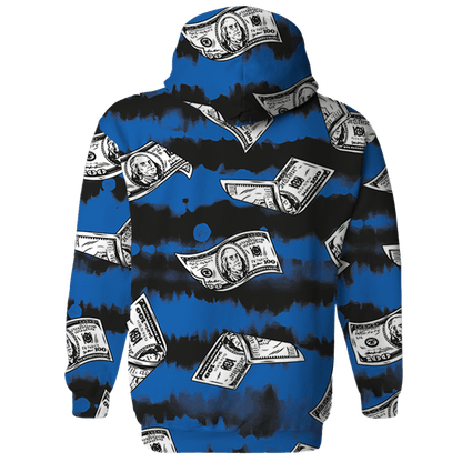 Royal Reimagined 1s Hoodie Match Paid In Full 3D All-Over Print - NastyJamz