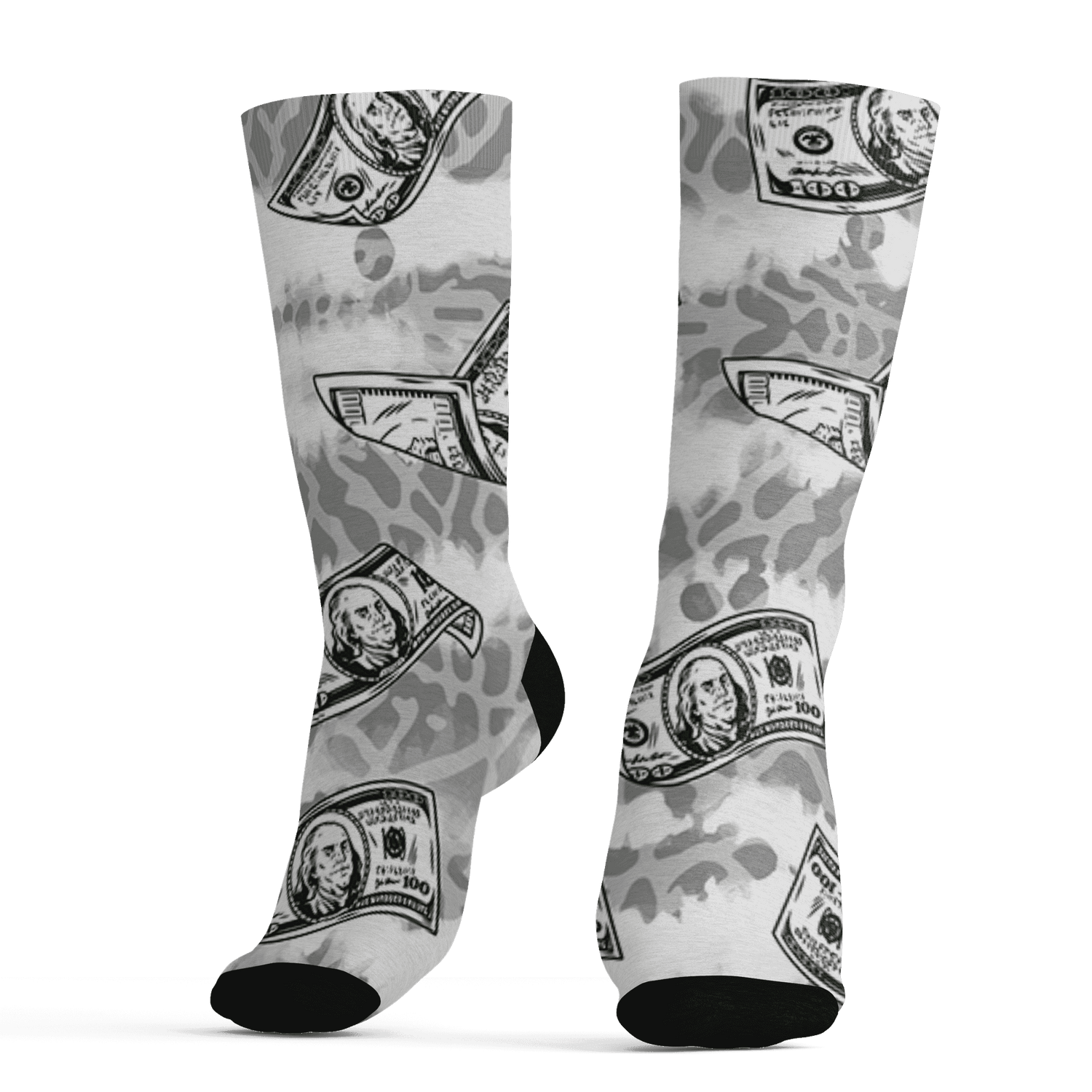 Craft Ivory 3s Socks Match Paid In Full 3D All-Over Print - NastyJamz