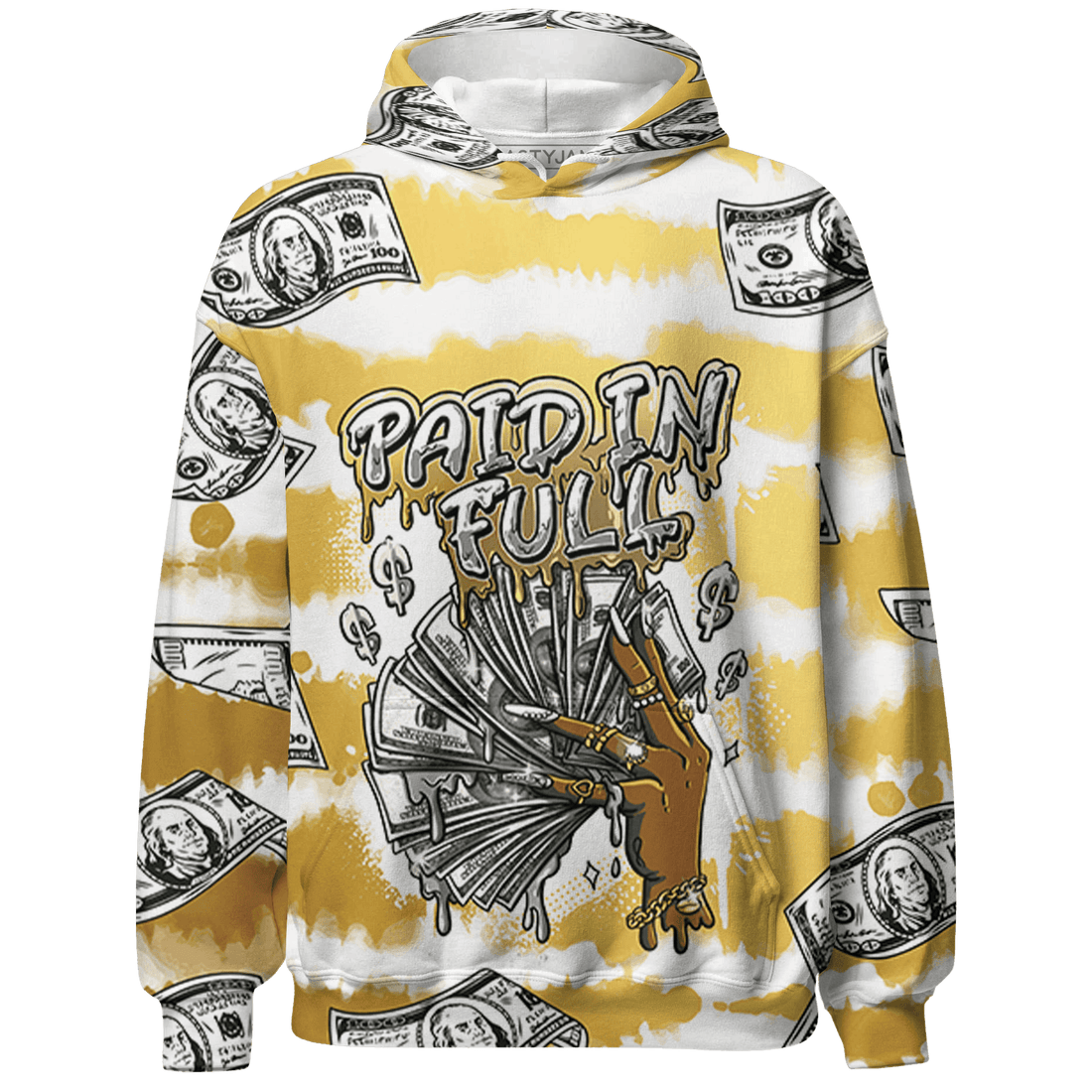 Sail 4s Hoodie Match Paid In Full 3D All-Over Print - NastyJamz