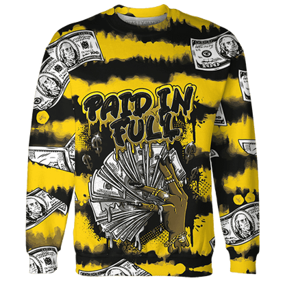 Thunder 4s Sweatshirt Match Paid In Full 3D All-Over Print - NastyJamz