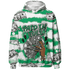 Lucky Green 5s Hoodie Match Paid In Full 3D All-Over Print - NastyJamz