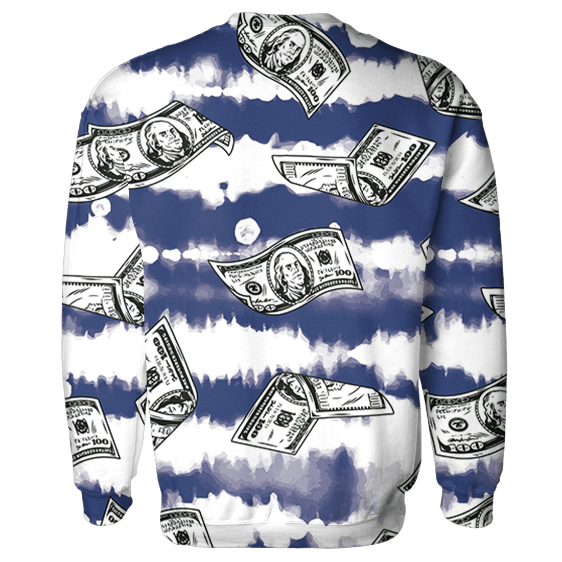 Midnight Navy 5s Sweatshirt Match Paid In Full 3D All-Over Print - NastyJamz