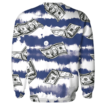 Midnight Navy 5s Sweatshirt Match Paid In Full 3D All-Over Print - NastyJamz