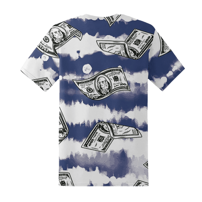 Midnight Navy 5s T Shirt Match Paid In Full 3D All-Over Print - NastyJamz