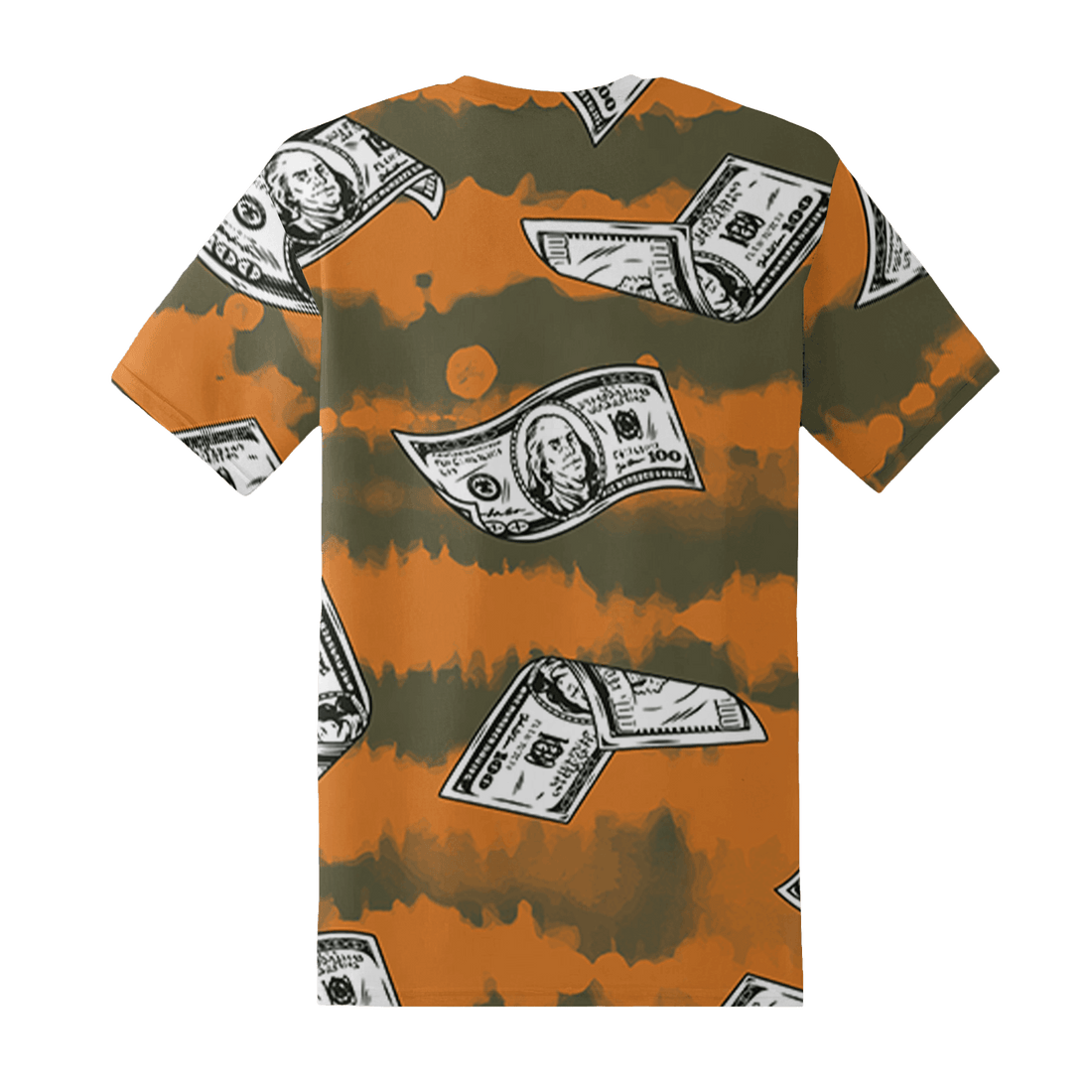 Olive 5s T Shirt Match Paid In Full 3D All-Over Print - NastyJamz