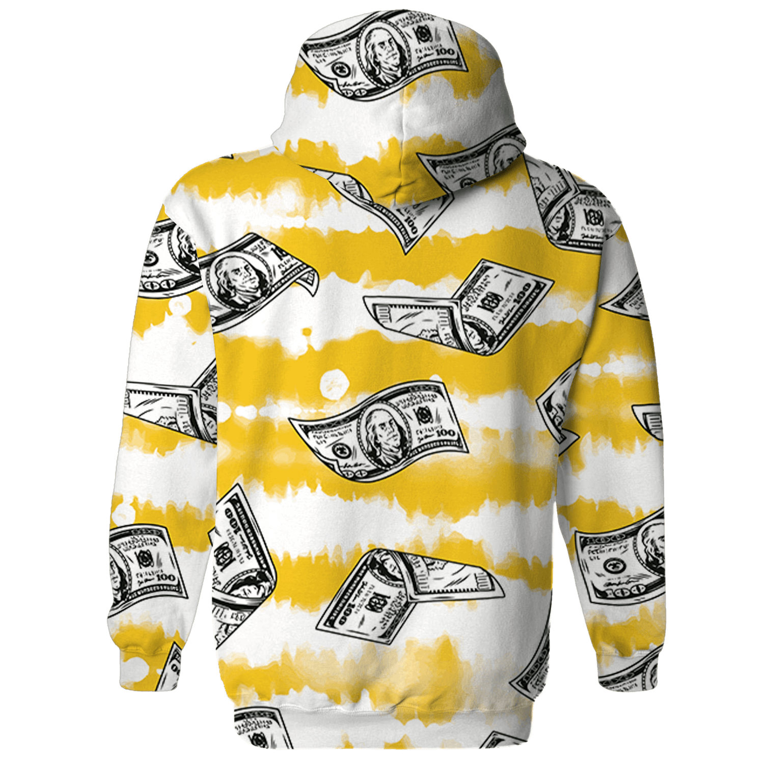 Yellow Ochre 6s Hoodie Match Paid In Full 3D All-Over Print - NastyJamz