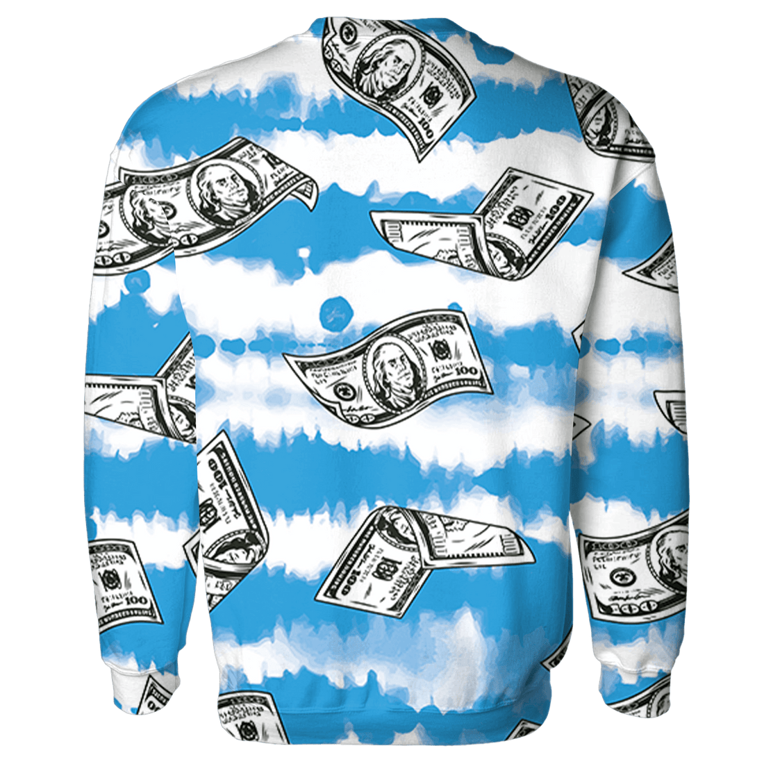 Powder Blue 9s Sweatshirt Match Paid In Full 3D All-Over Print - NastyJamz