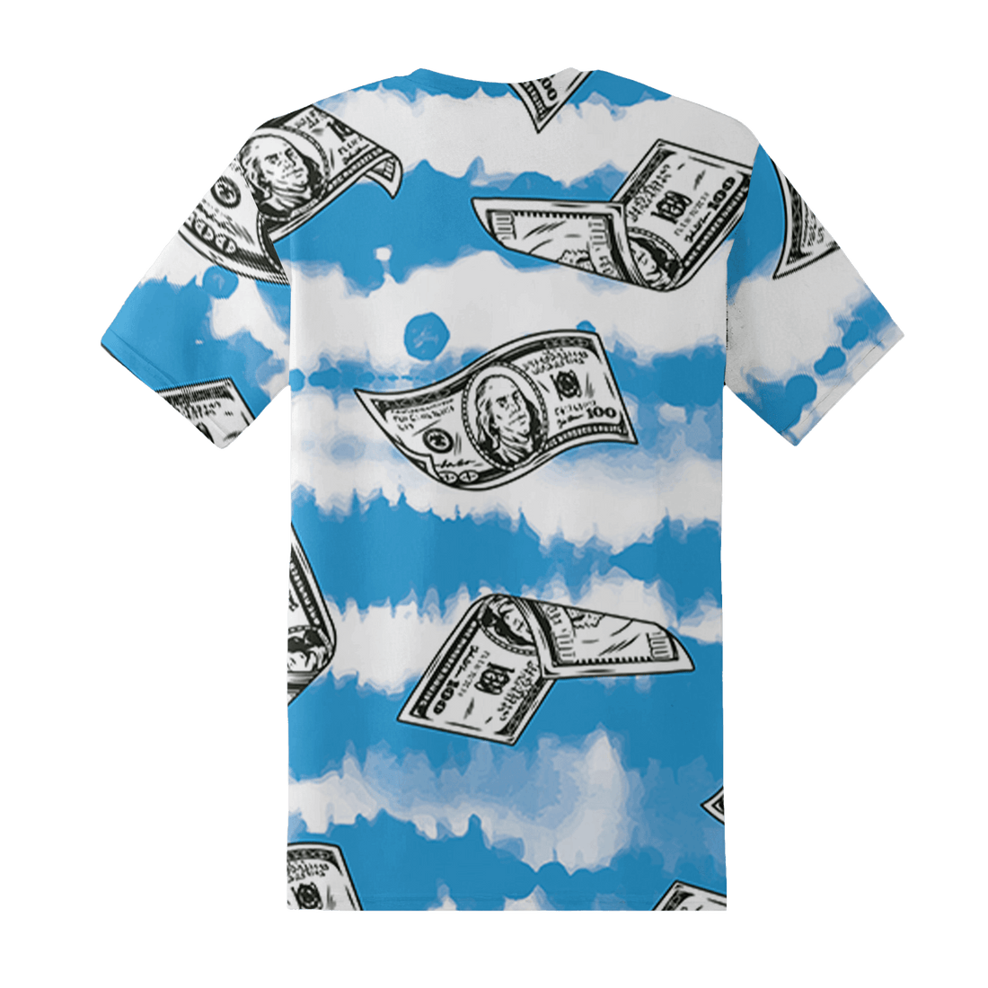 Powder Blue 9s T Shirt Match Paid In Full 3D All-Over Print - NastyJamz