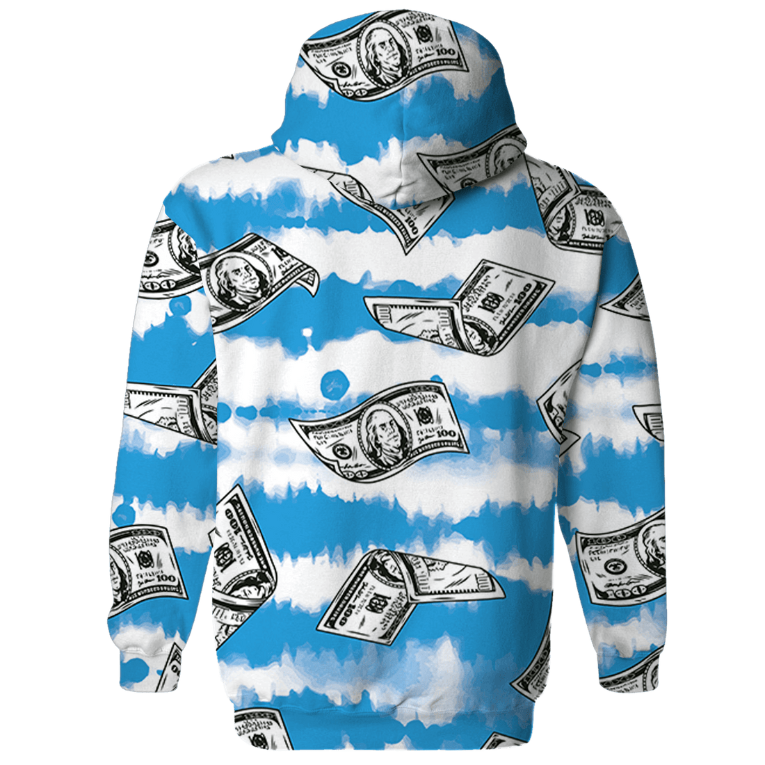 Powder Blue 9s Hoodie Match Paid In Full 3D All-Over Print - NastyJamz