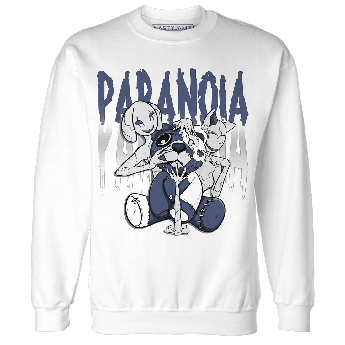 Low-Diffused-Blue-11s-Sweatshirt-Match-Paranoia-BER