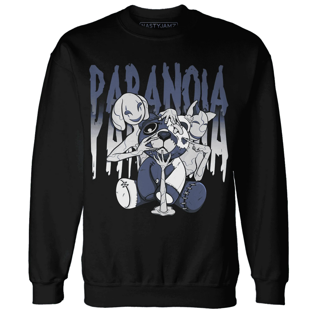 Low-Diffused-Blue-11s-Sweatshirt-Match-Paranoia-BER