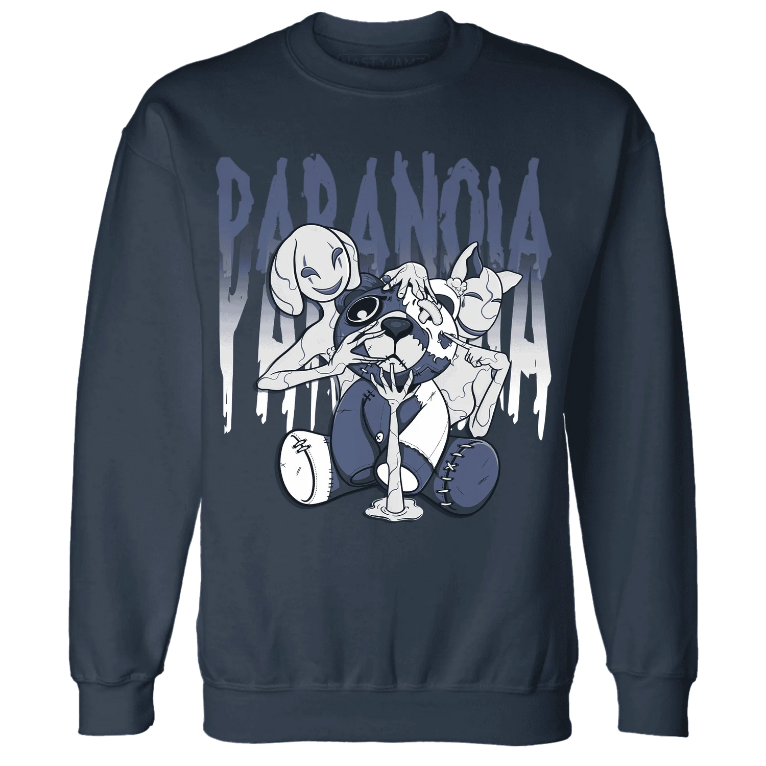 Low-Diffused-Blue-11s-Sweatshirt-Match-Paranoia-BER