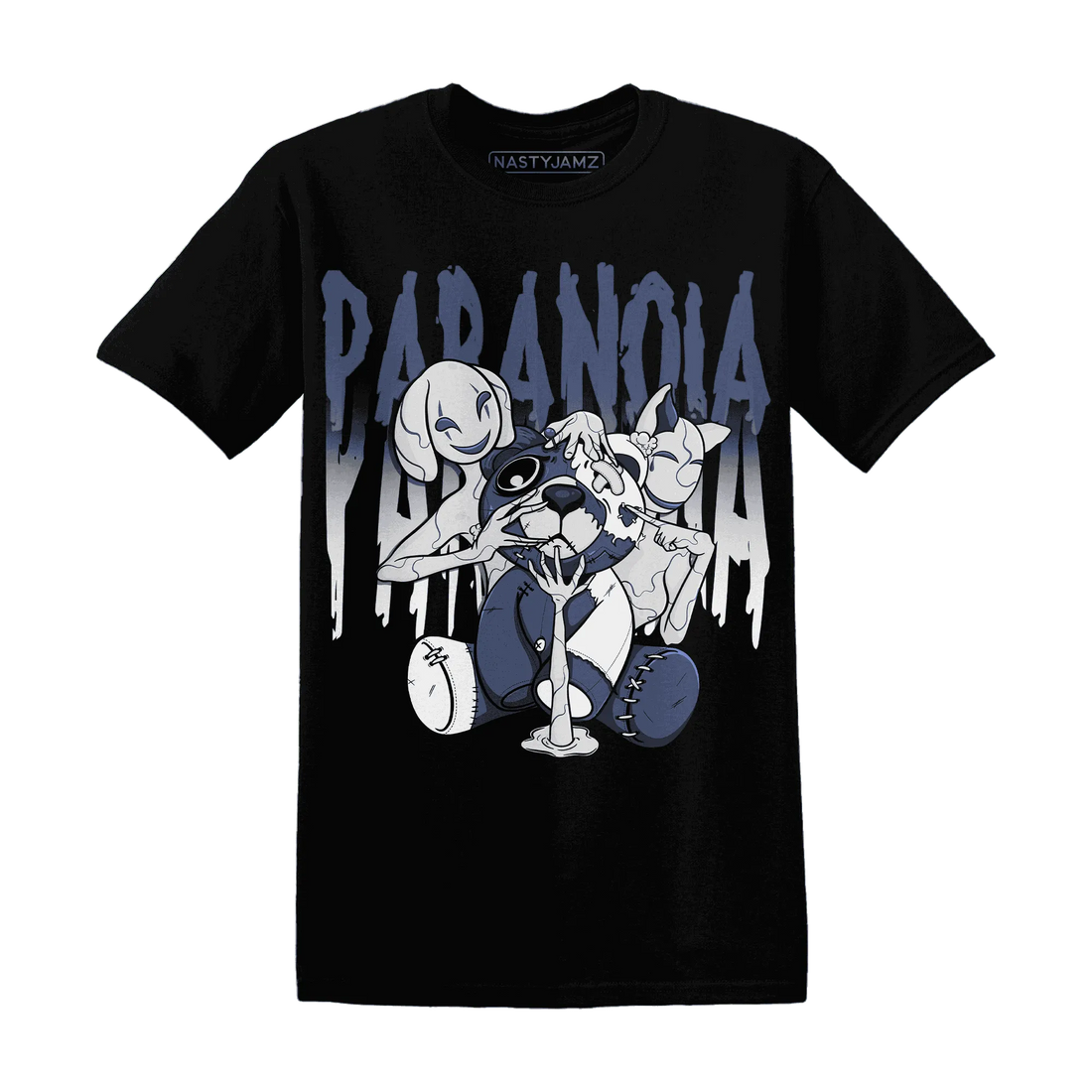 Low-Diffused-Blue-11s-T-Shirt-Match-Paranoia-BER