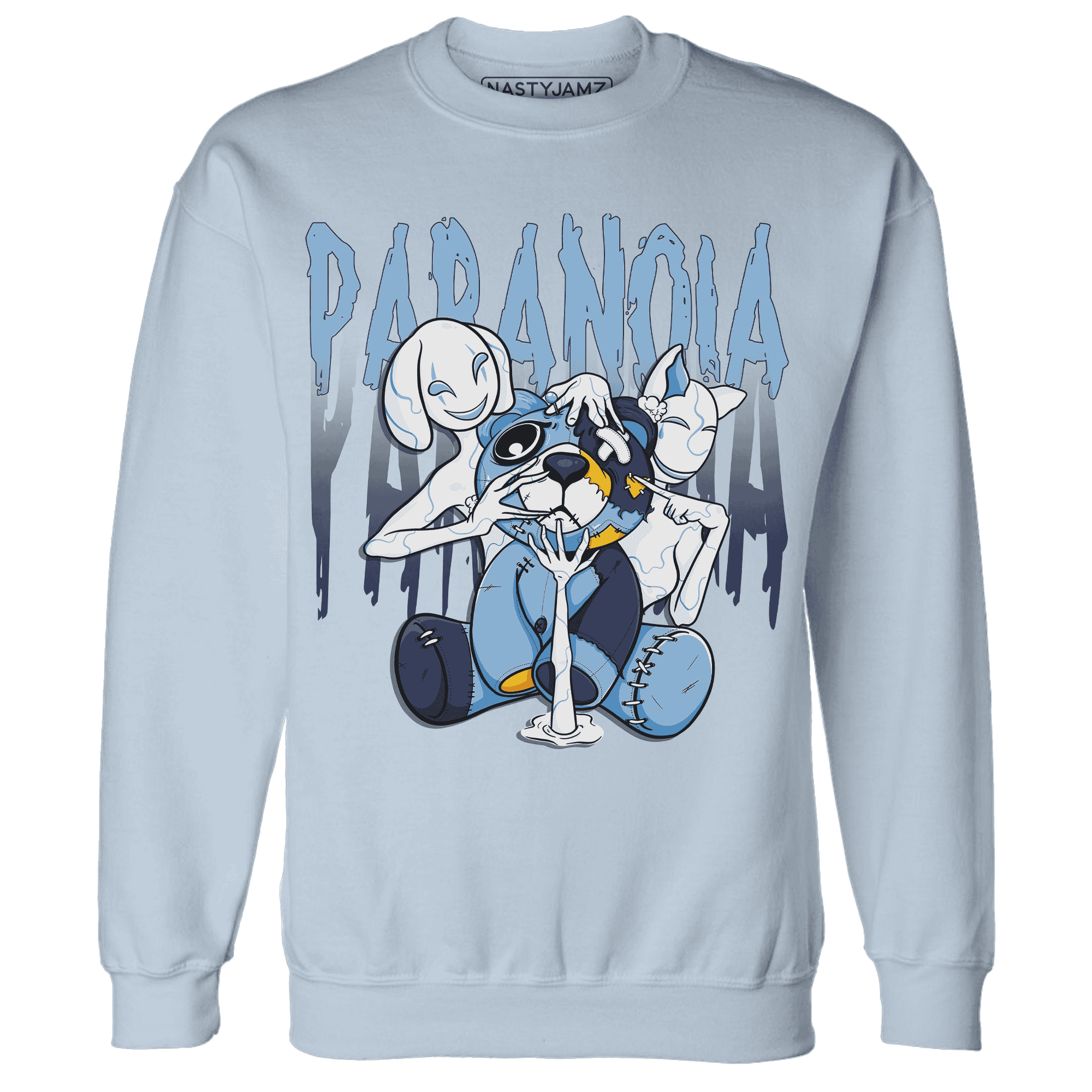 First In Flight 1s Sweatshirt Match Paranoia BER - NastyJamz