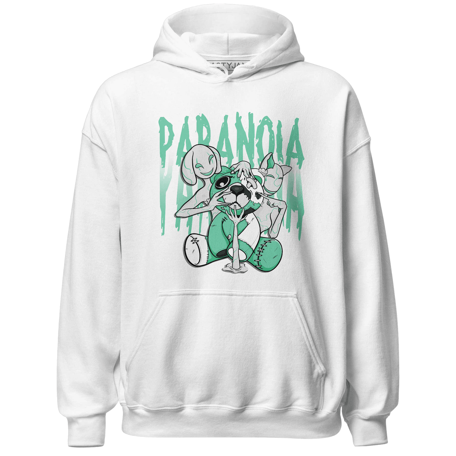 High OG Green Glow 1s Hoodie Match Paranoia BER - NastyJamz