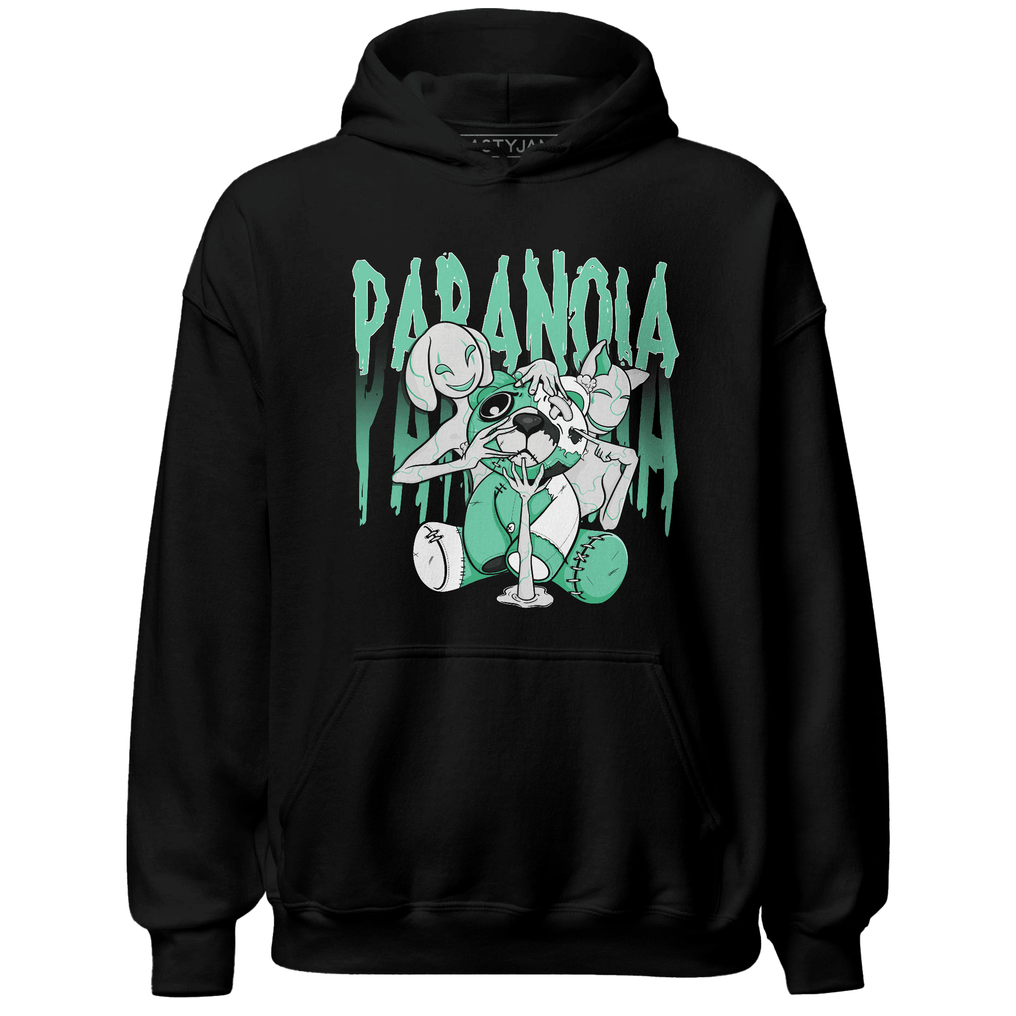 High OG Green Glow 1s Hoodie Match Paranoia BER - NastyJamz