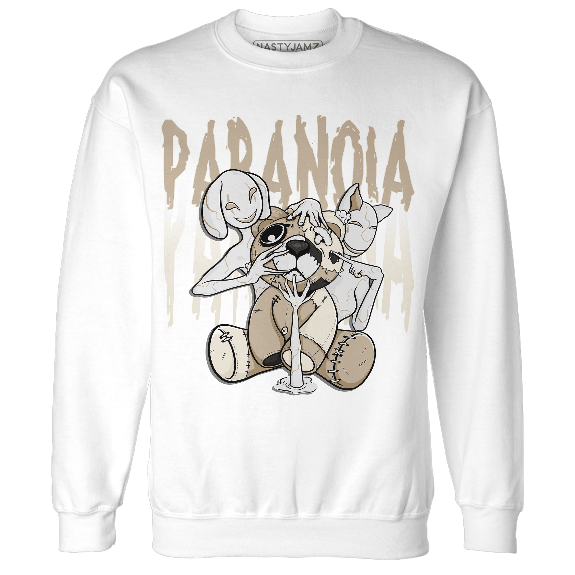 Latte 1s Sweatshirt Match Paranoia BER - NastyJamz