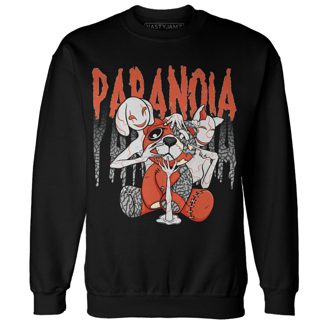 Georgia Peach 3s Sweatshirt Match Paranoia BER - NastyJamz