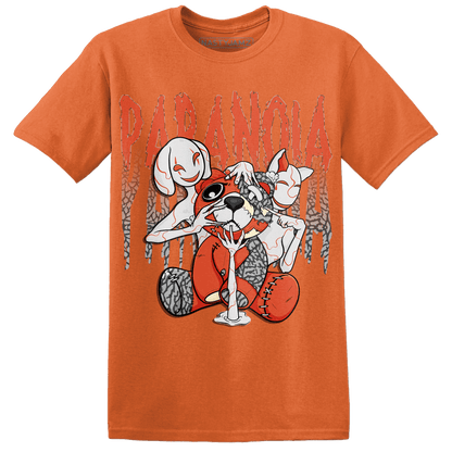 Georgia Peach 3s T Shirt Match Paranoia BER - NastyJamz