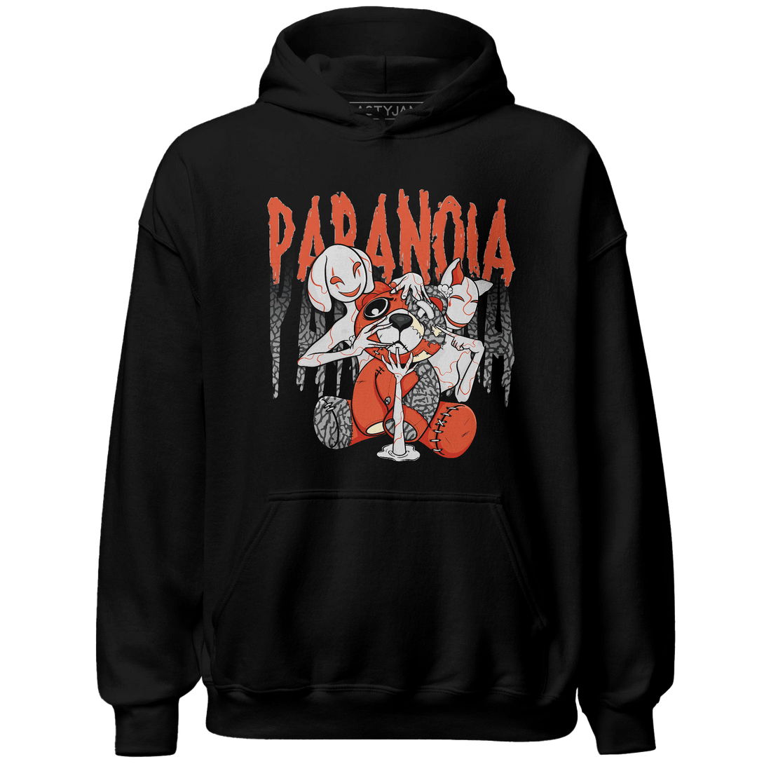 Georgia Peach 3s Hoodie Match Paranoia BER - NastyJamz