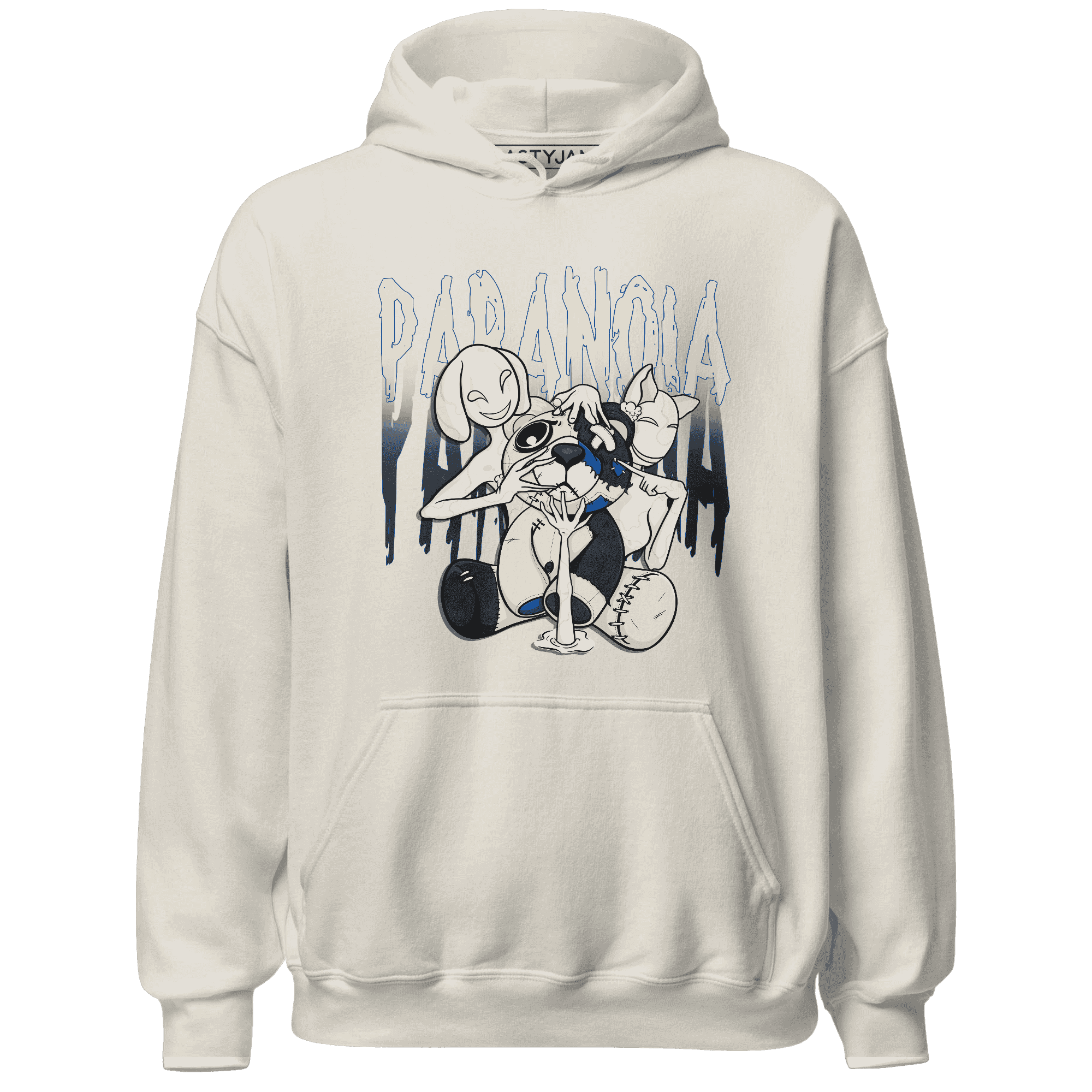 Quaiii 54s Hoodie Match Paranoia BER - NastyJamz