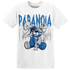 Industrial Blue 4s T Shirt Match Paranoia BER - NastyJamz
