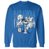 Industrial Blue 4s Sweatshirt Match Paranoia BER - NastyJamz