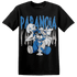 Industrial Blue 4s T Shirt Match Paranoia BER - NastyJamz