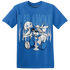 Industrial Blue 4s T Shirt Match Paranoia BER - NastyJamz