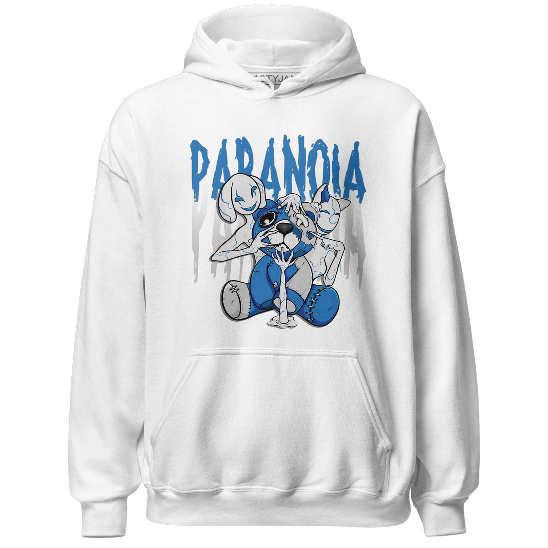 Industrial Blue 4s Hoodie Match Paranoia BER - NastyJamz