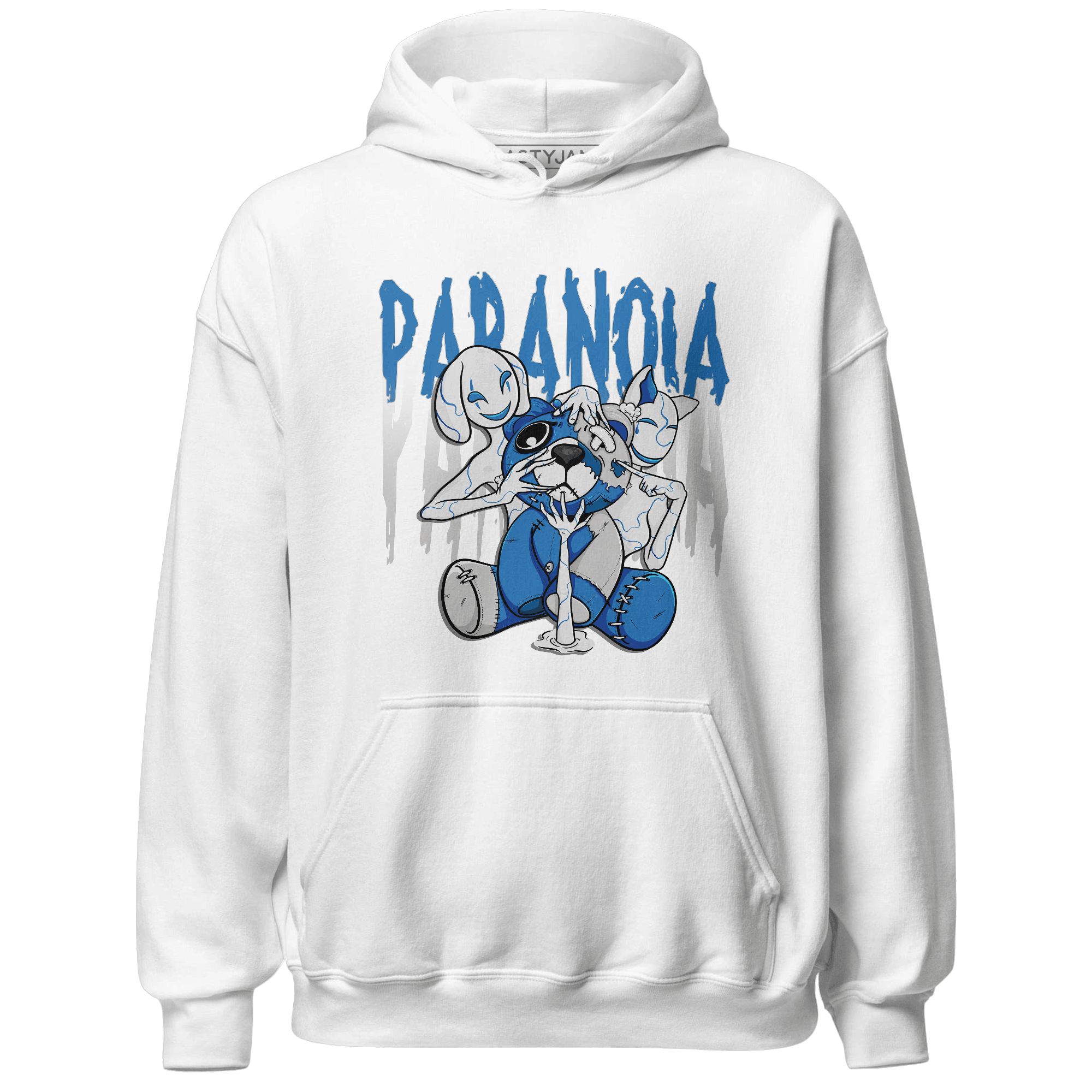 Industrial Blue 4s Hoodie Match Paranoia BER - NastyJamz