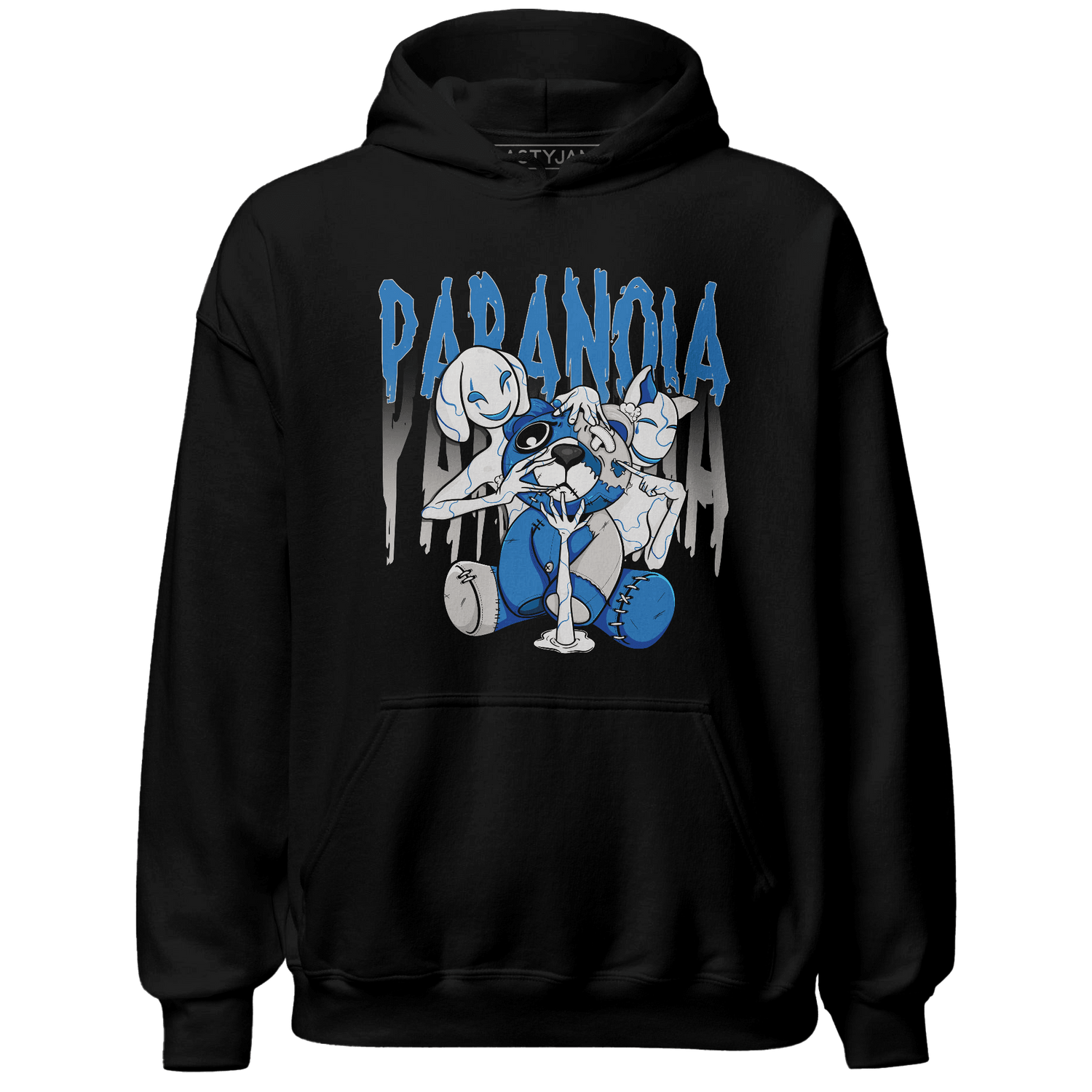 Industrial Blue 4s Hoodie Match Paranoia BER - NastyJamz