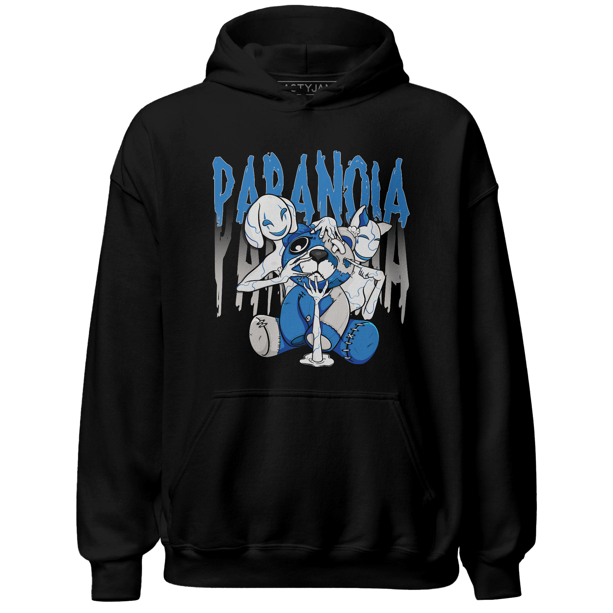 Industrial Blue 4s Hoodie Match Paranoia BER - NastyJamz