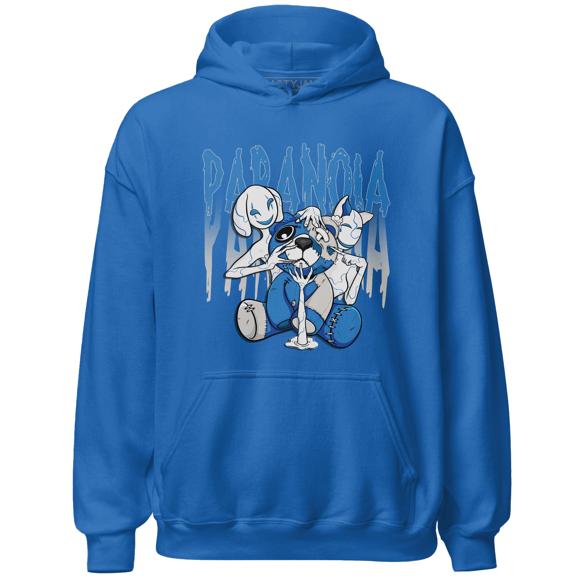 Industrial Blue 4s Hoodie Match Paranoia BER - NastyJamz