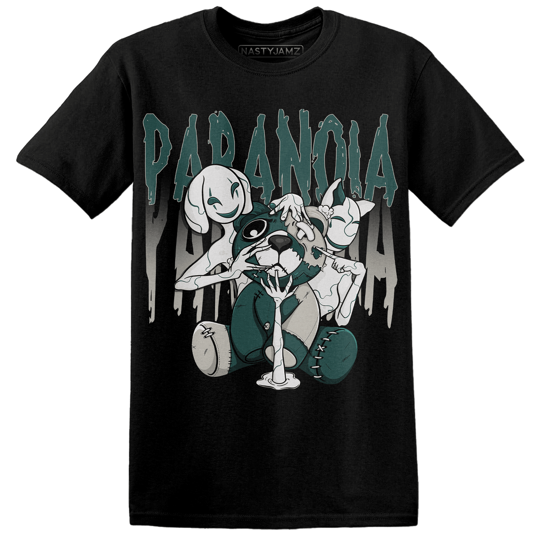 Oxidized Green 4s T Shirt Match Paranoia BER - NastyJamz