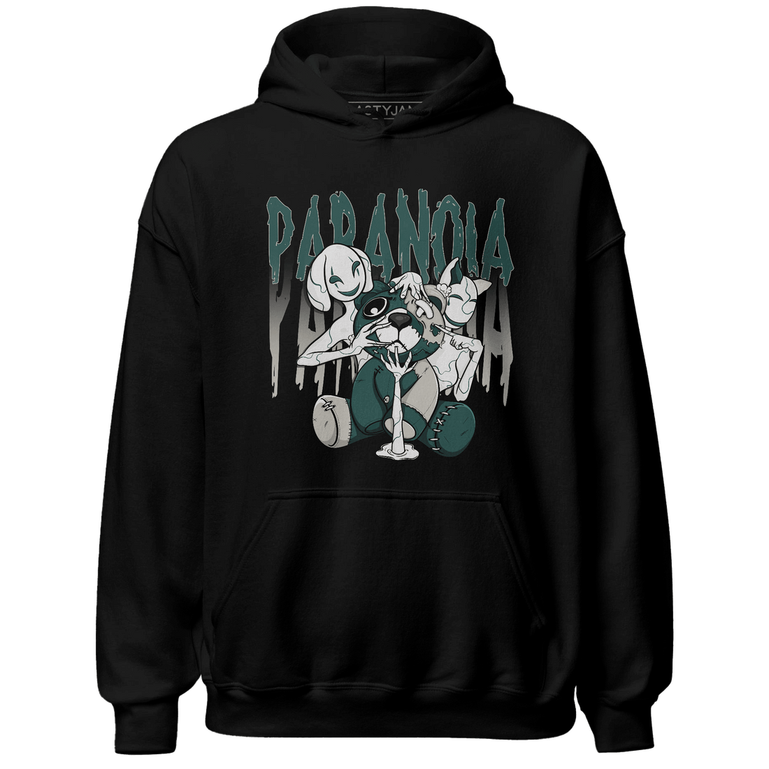 Oxidized Green 4s Hoodie Match Paranoia BER - NastyJamz
