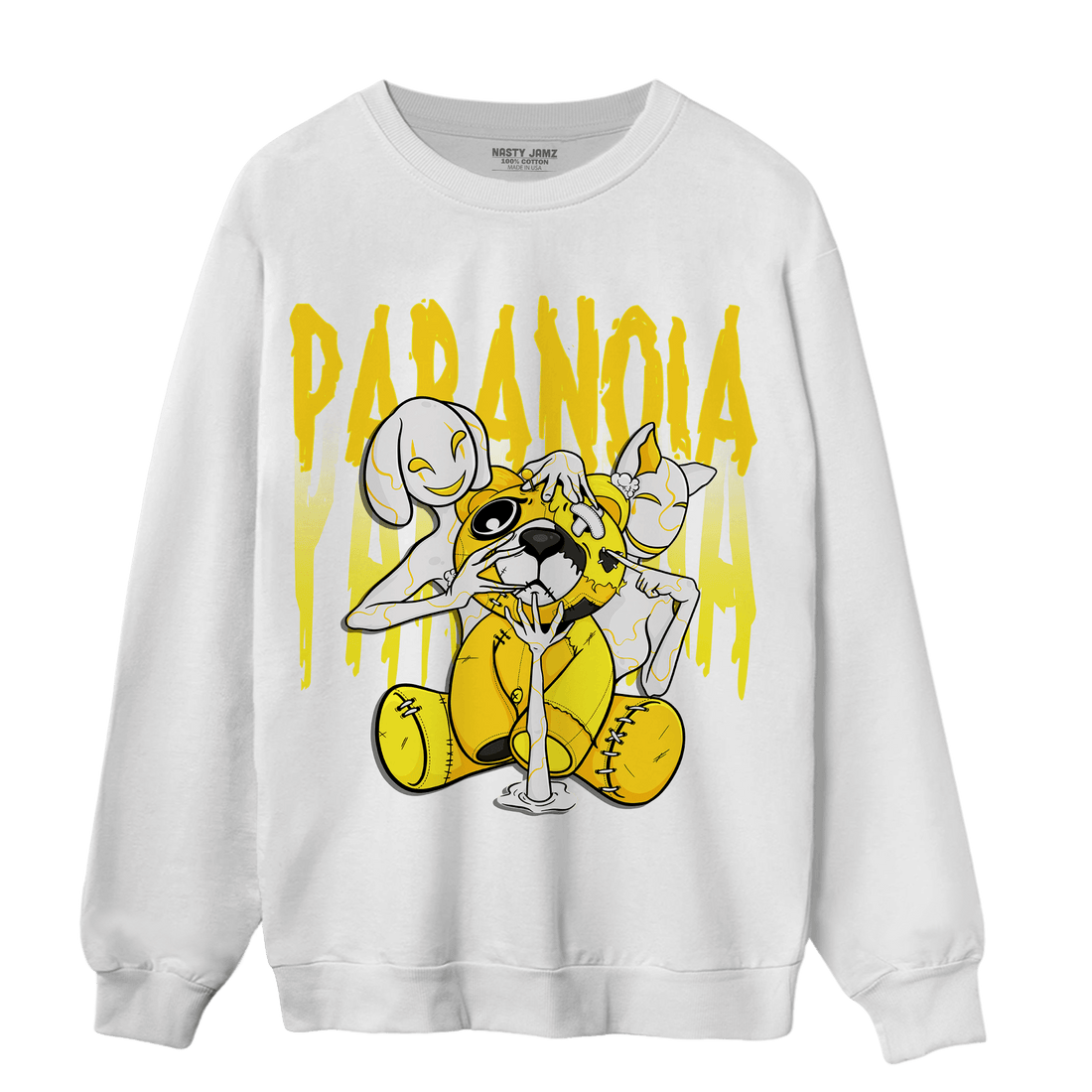Vivid Sulfur 4s Sweatshirt Match Paranoia BER - NastyJamz