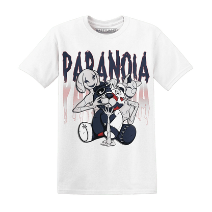 White-Navy-6s-T-Shirt-Match-Paranoia-BER