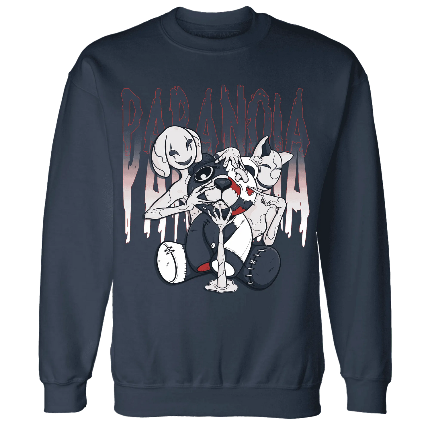 White-Navy-6s-Sweatshirt-Match-Paranoia-BER