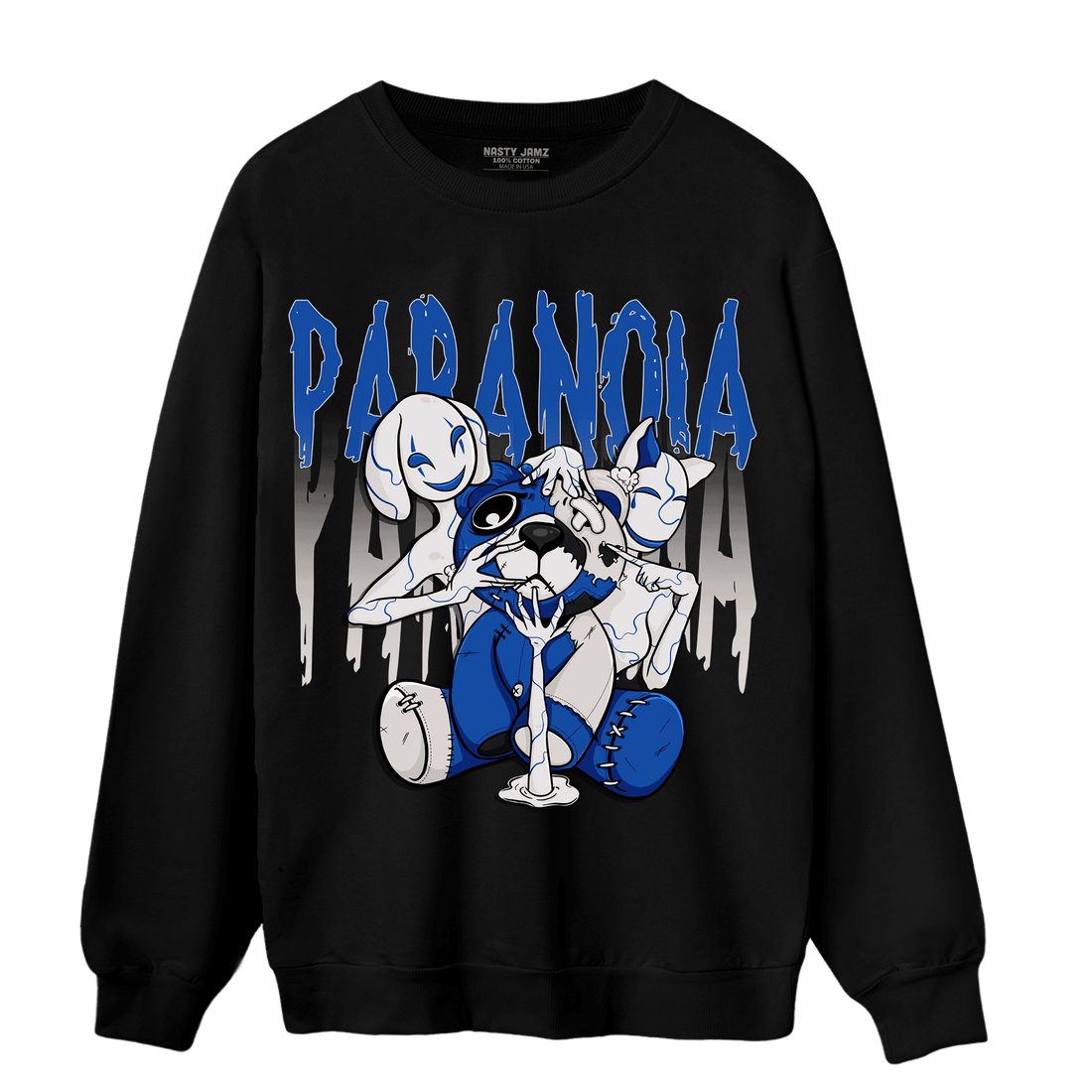 Air Max 1 86 Royal Sweatshirt Match Paranoia BER - NastyJamz