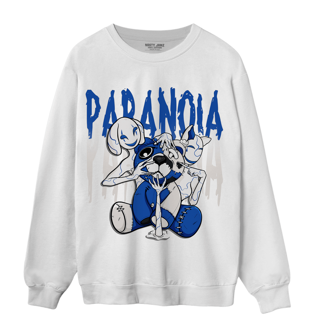 Air Max 1 86 Royal Sweatshirt Match Paranoia BER - NastyJamz